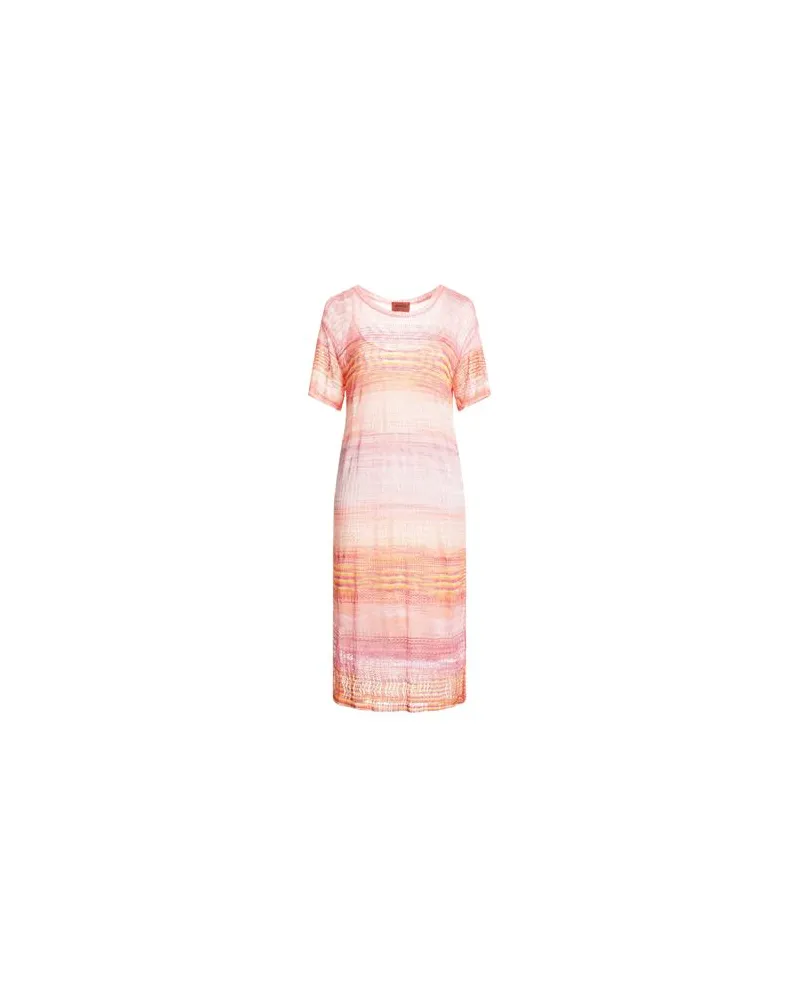 Missoni KLEIDER - Midi-Kleiderauf YOOX.COM Koralle