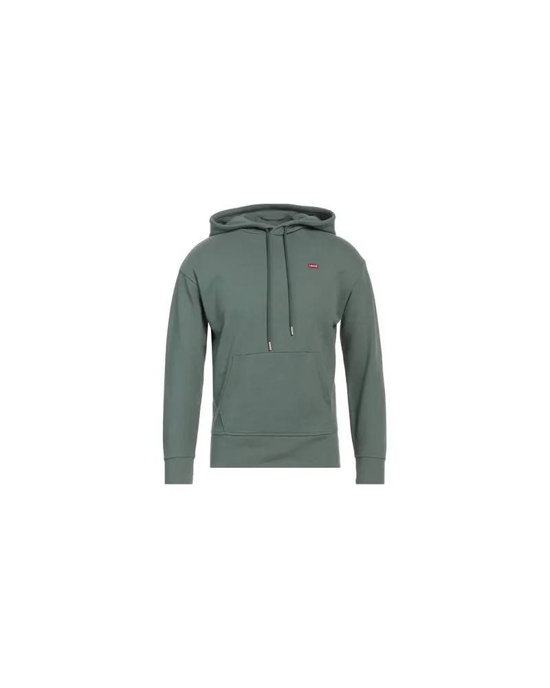 Levi's TOPS - Sweatshirtsauf YOOX.COM Salbeigrün