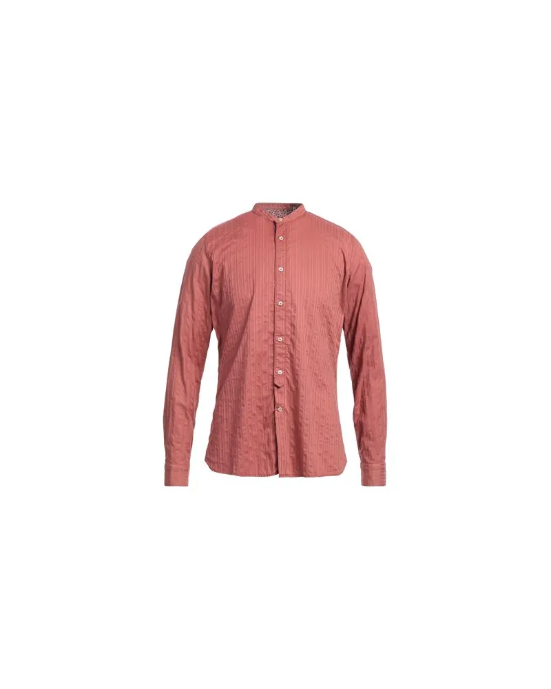 Tintoria Mattei TOPS - Hemdenauf YOOX.COM Ziegelrot