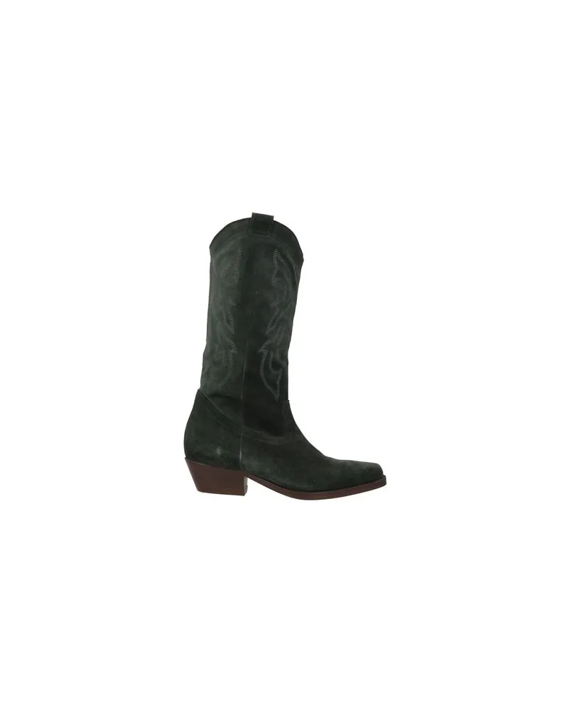 ba&sh SCHUHE - Stiefelauf YOOX.COM Dunkelgrün