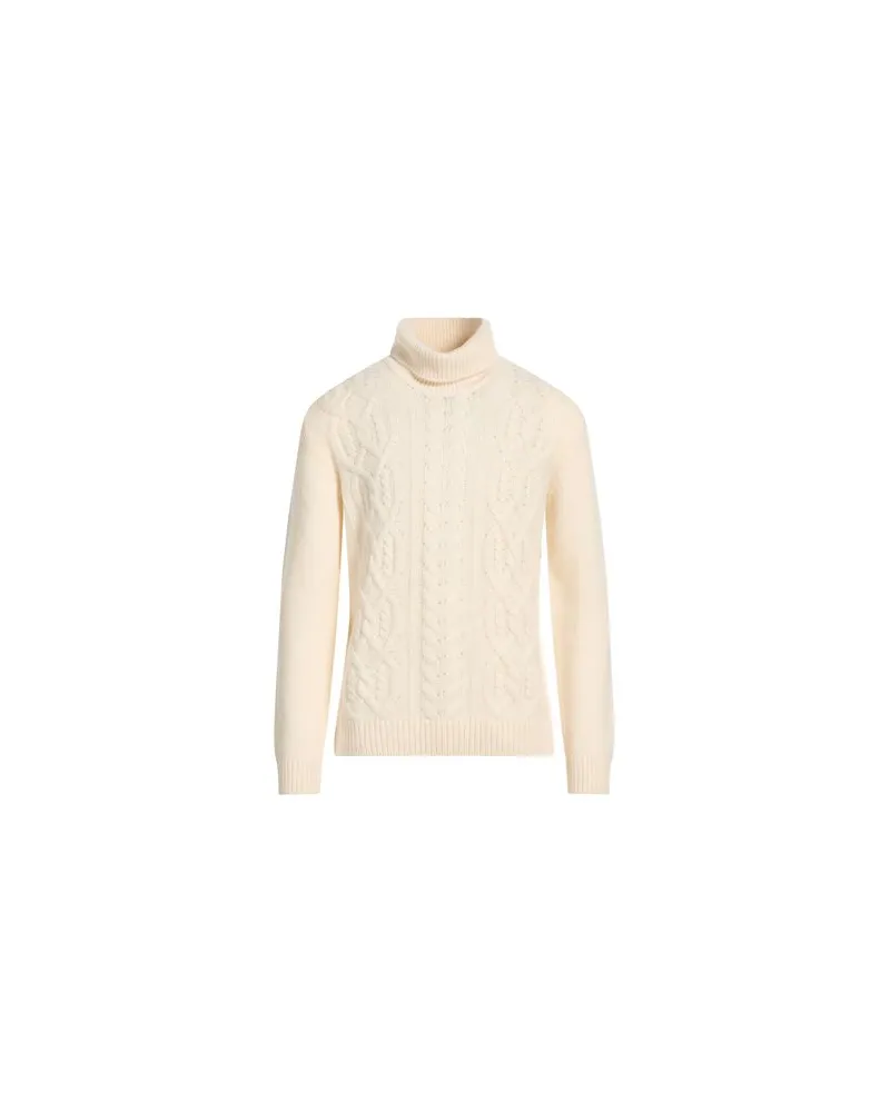 Tagliatore STRICKWAREN - Rollkragenpulloverauf YOOX.COM Cremeweiß
