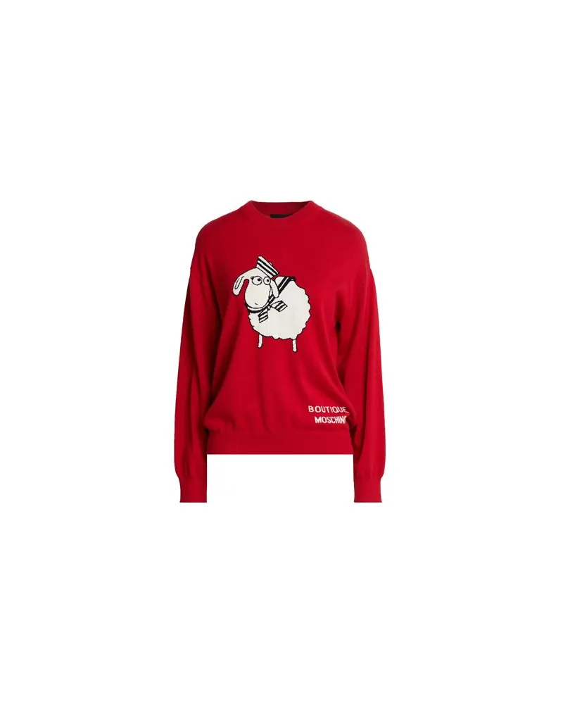 Moschino STRICKWAREN - Pulloverauf YOOX.COM Rot