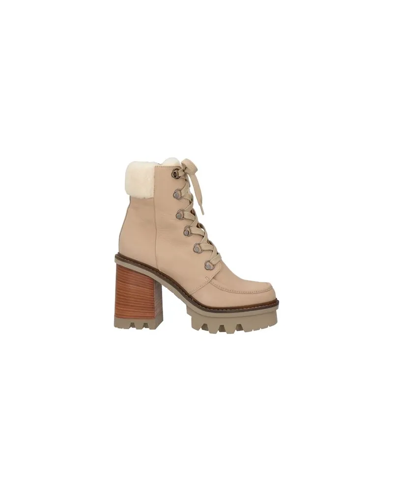 Lemaré SCHUHE - Stiefelettenauf YOOX.COM Beige