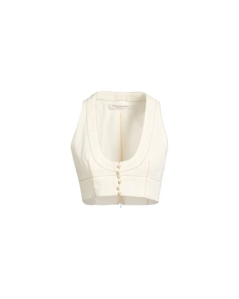 Philosophy Di Lorenzo Serafini TOPS - Topsauf YOOX.COM Cremeweiß