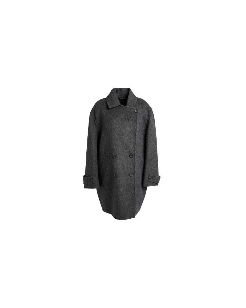 Icona By Kaos JACKEN & MÄNTEL - Mäntelauf YOOX.COM Stahlgrau