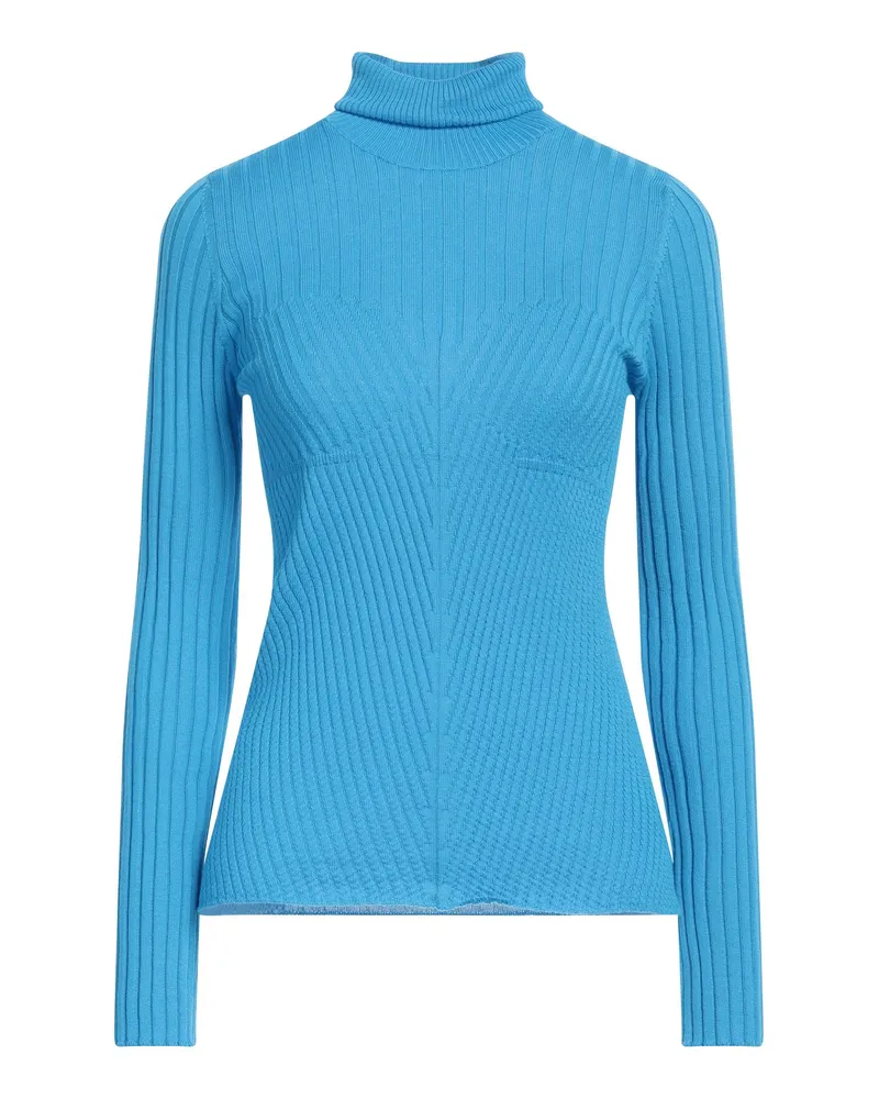 Act NÂ°1 Rollkragenpullover Azurblau