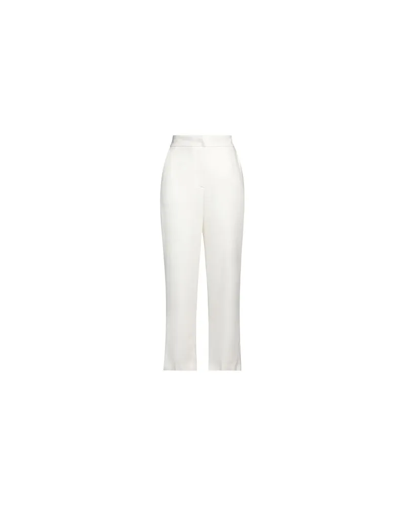 MVP Wardrobe HOSEN & RÖCKE - Hosenauf YOOX.COM Cremeweiß