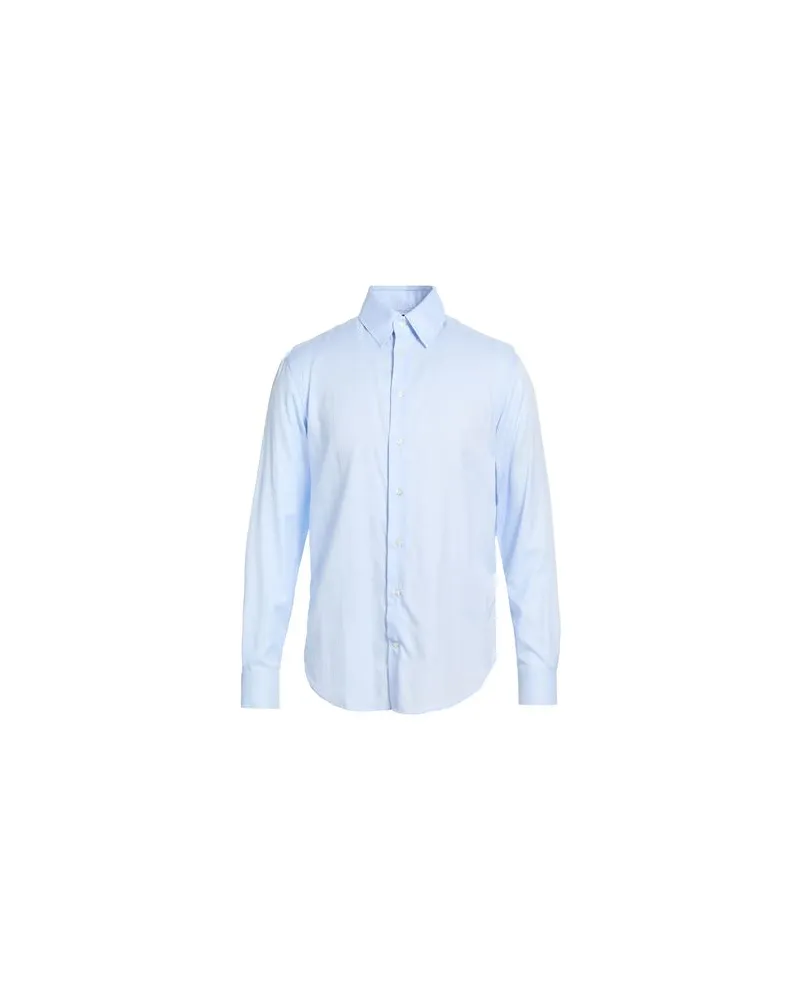 Emporio Armani TOPS - Hemdenauf YOOX.COM Himmelblau