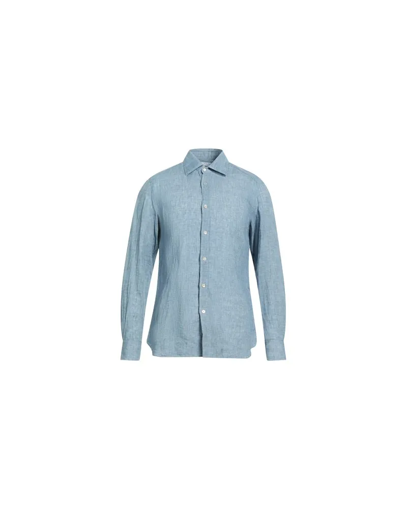 Boglioli TOPS - Hemdenauf YOOX.COM Taubenblau