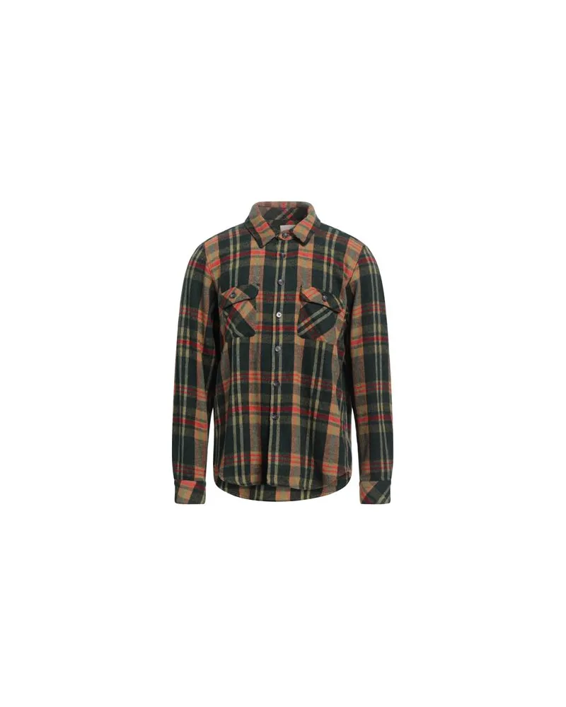 AT.P.CO TOPS - Hemdenauf YOOX.COM Dunkelgrün