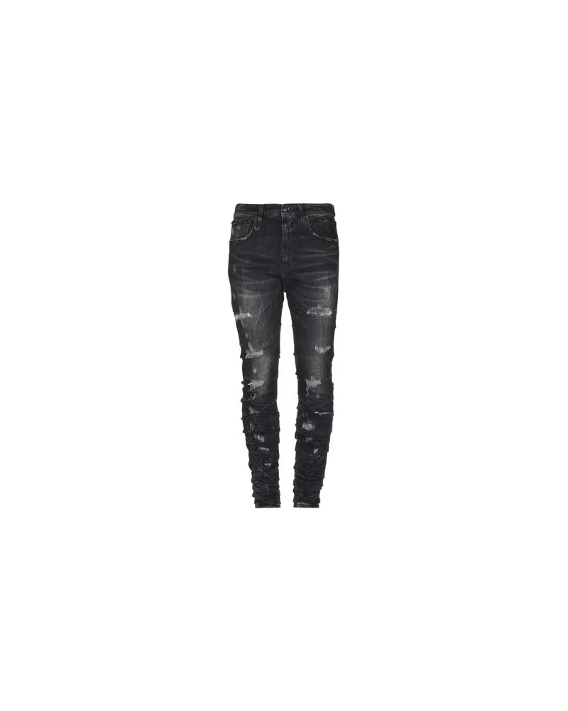 R13 HOSEN & RÖCKE - Jeanshosenauf YOOX.COM Schwarz