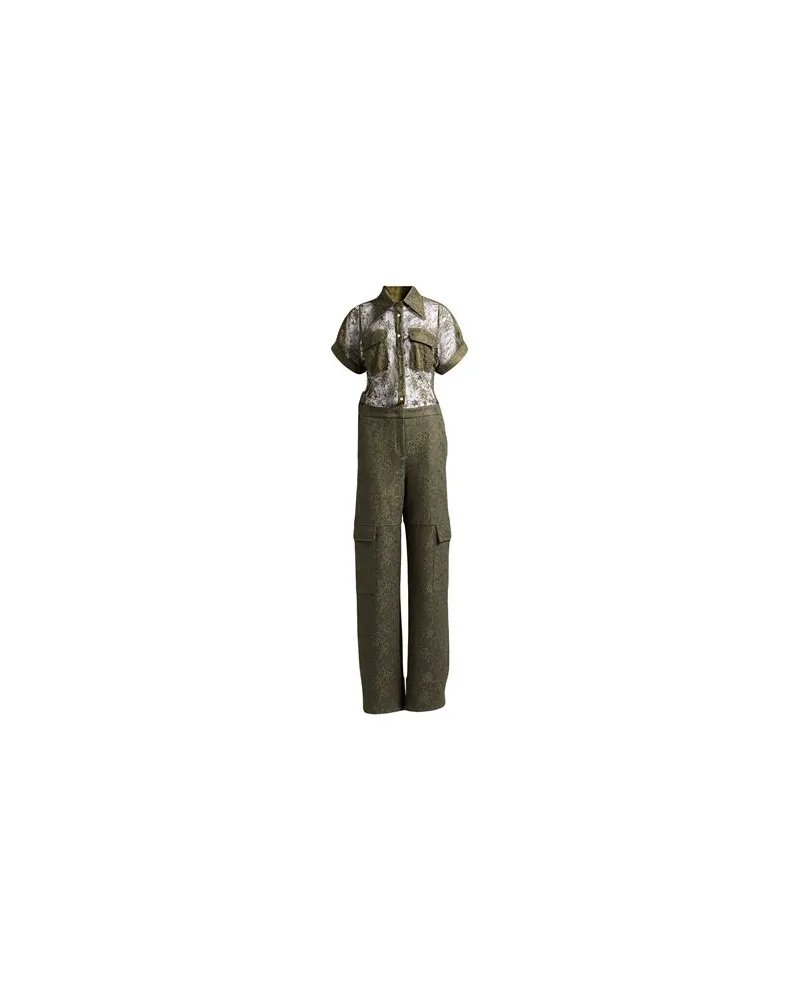 Liu Jo OVERALLS - Jumpsuitsauf YOOX.COM Militärgrün