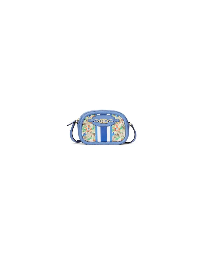 Ralph Lauren MONOGRAM MEDIUM JORDYNN CROSSBODY BAG  - TASCHEN - Umhängetascheauf YOOX.COM Blau