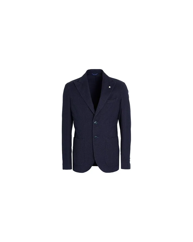 Luigi Bianchi Mantova ROUGH - ANZÜGE und CO-ORDS - Blazersauf YOOX.COM Nachtblau