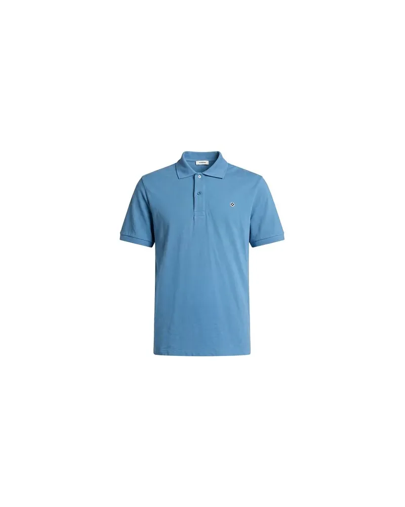 Sandro TOPS - Poloshirtsauf YOOX.COM Taubenblau