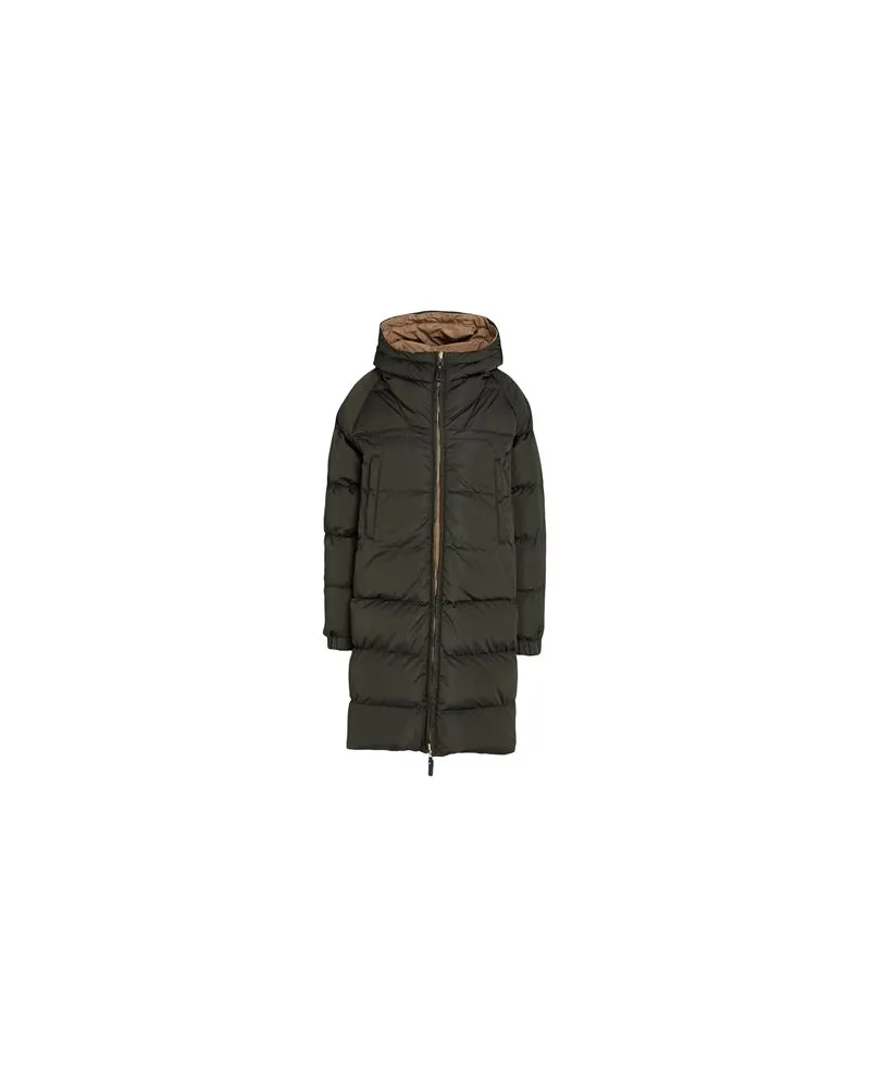 Max Mara JACKEN & MÄNTEL - Pufferjacken & Daunenjackenauf YOOX.COM Dunkelgrün