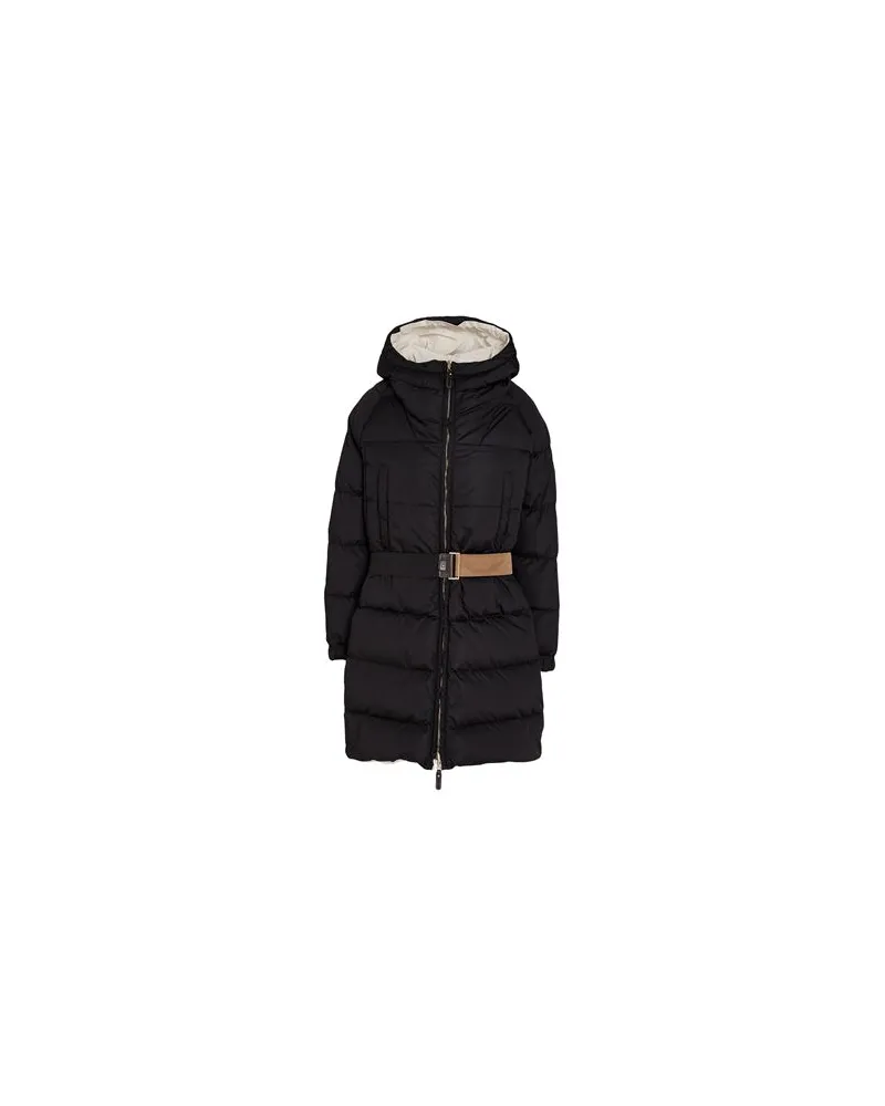 Max Mara JACKEN & MÄNTEL - Pufferjacken & Daunenjackenauf YOOX.COM Schwarz