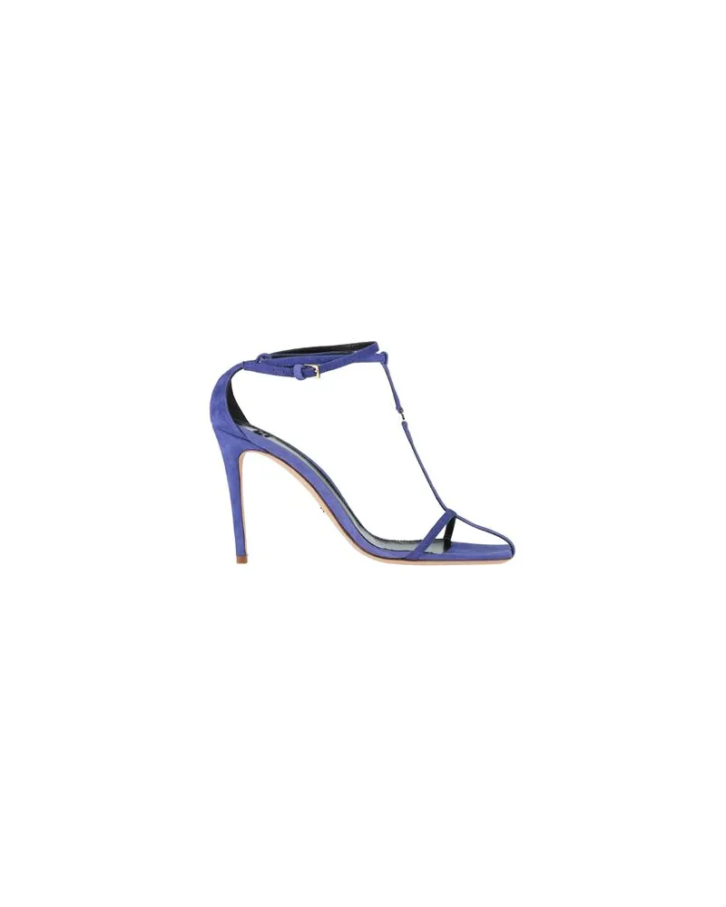Elisabetta Franchi SCHUHE - Sandalenauf YOOX.COM Blau