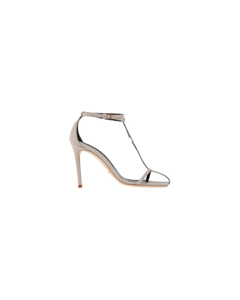 Elisabetta Franchi SCHUHE - Sandalenauf YOOX.COM Hellgrau