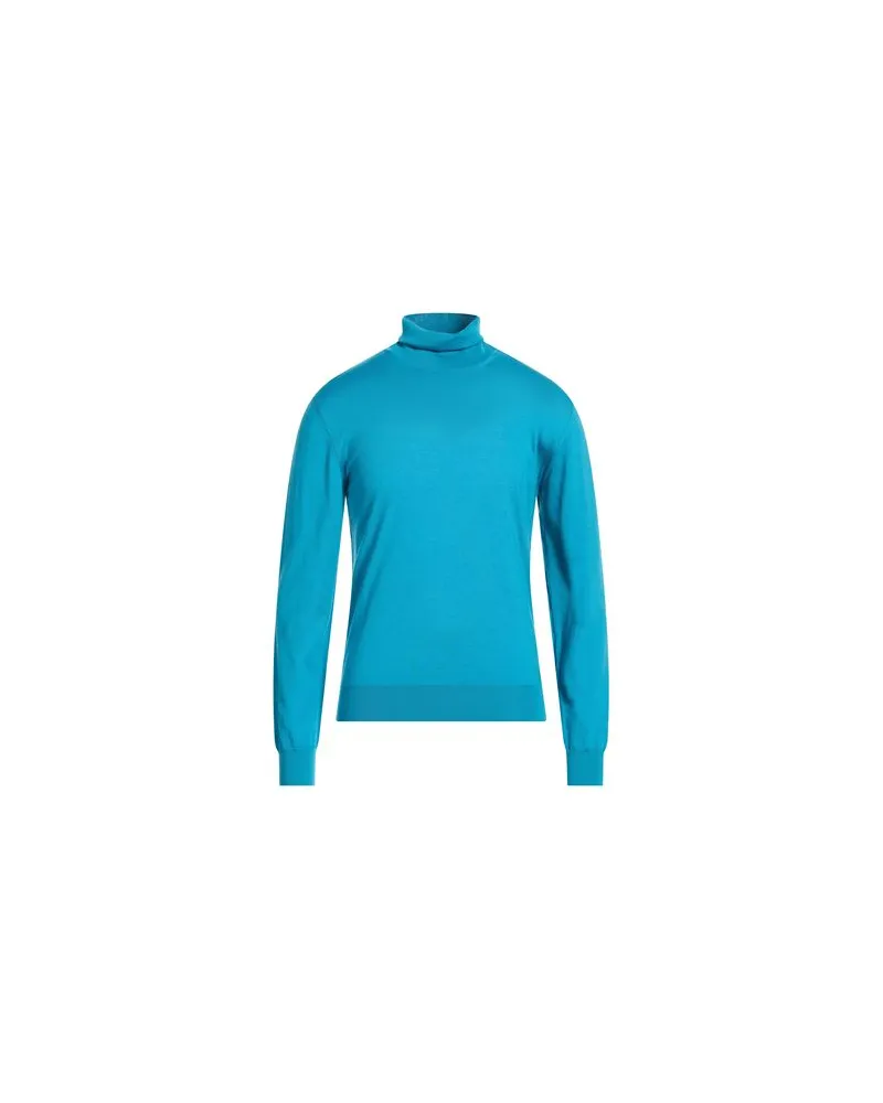 Valentino Garavani STRICKWAREN - Rollkragenpulloverauf YOOX.COM Azurblau