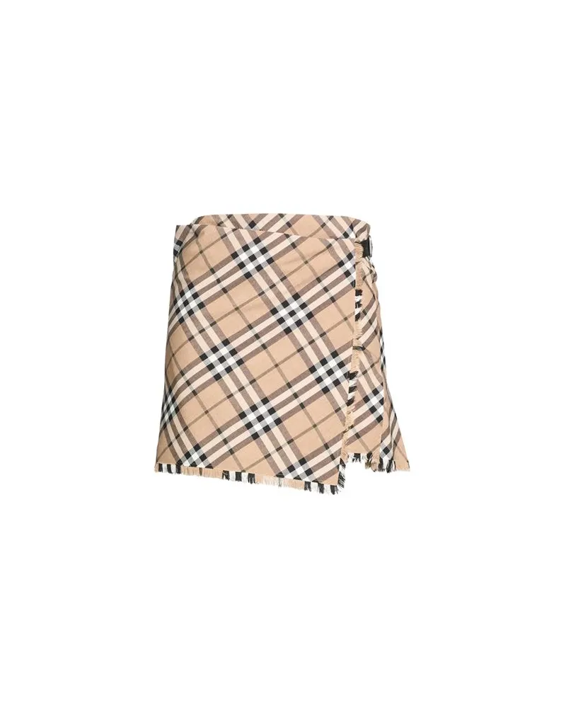 Burberry HOSEN & RÖCKE - Miniröckeauf YOOX.COM Beige