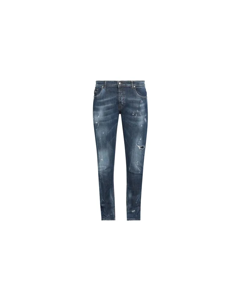 John Richmond HOSEN & RÖCKE - Jeanshosenauf YOOX.COM Blau