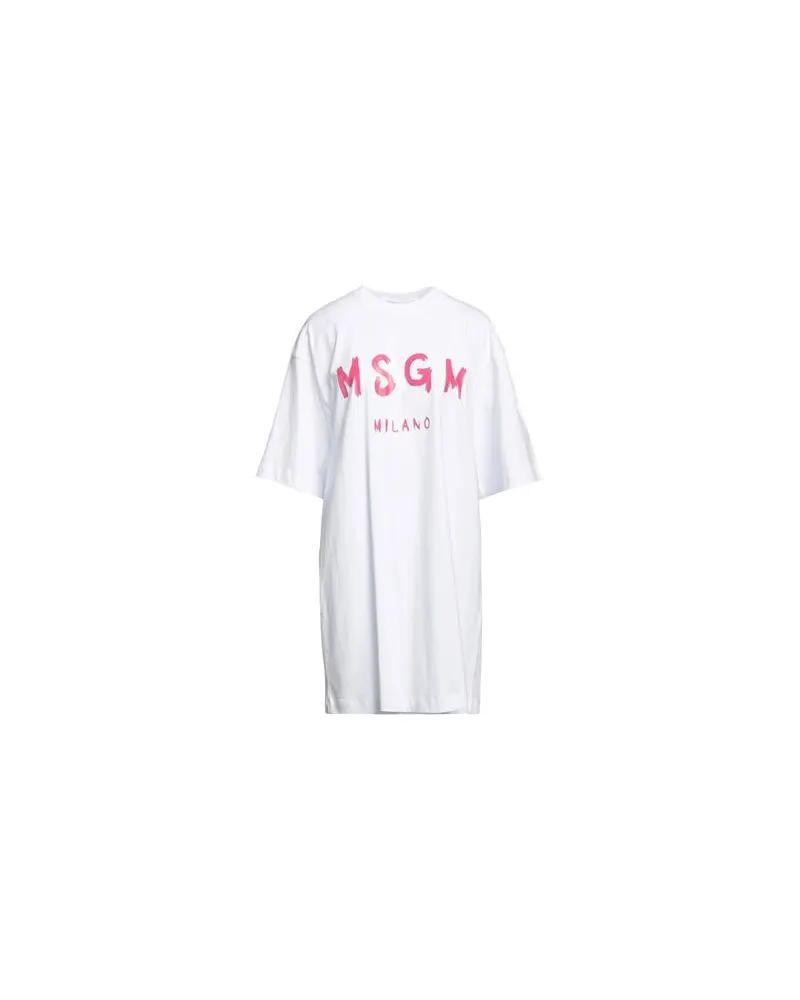 MSGM KLEIDER - Mini-Kleiderauf YOOX.COM Weiß