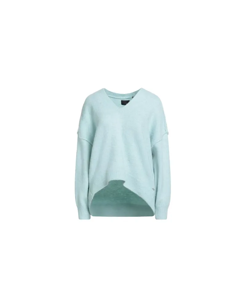 Superdry. STRICKWAREN - Pulloverauf YOOX.COM Himmelblau