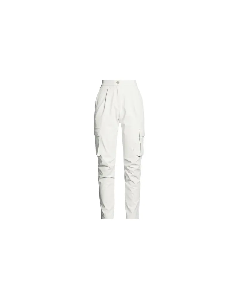 Herno LAMINAR - HOSEN & RÖCKE - Hosenauf YOOX.COM Hellgrau