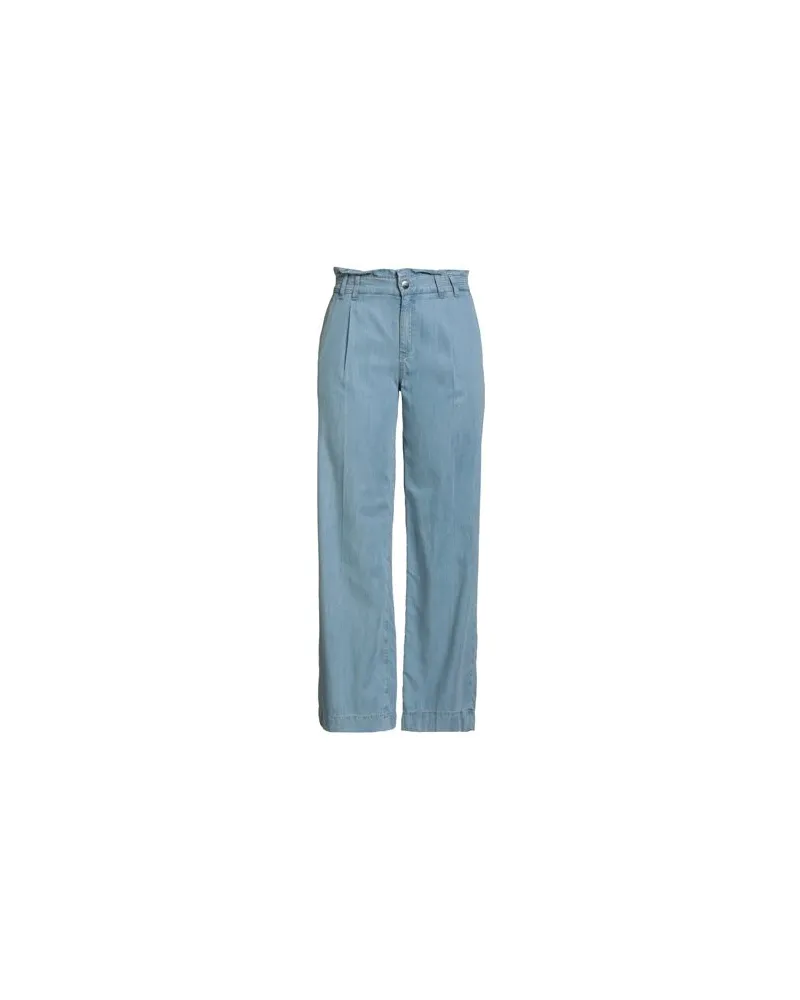 Marc Cain HOSEN & RÖCKE - Jeanshosenauf YOOX.COM Blau