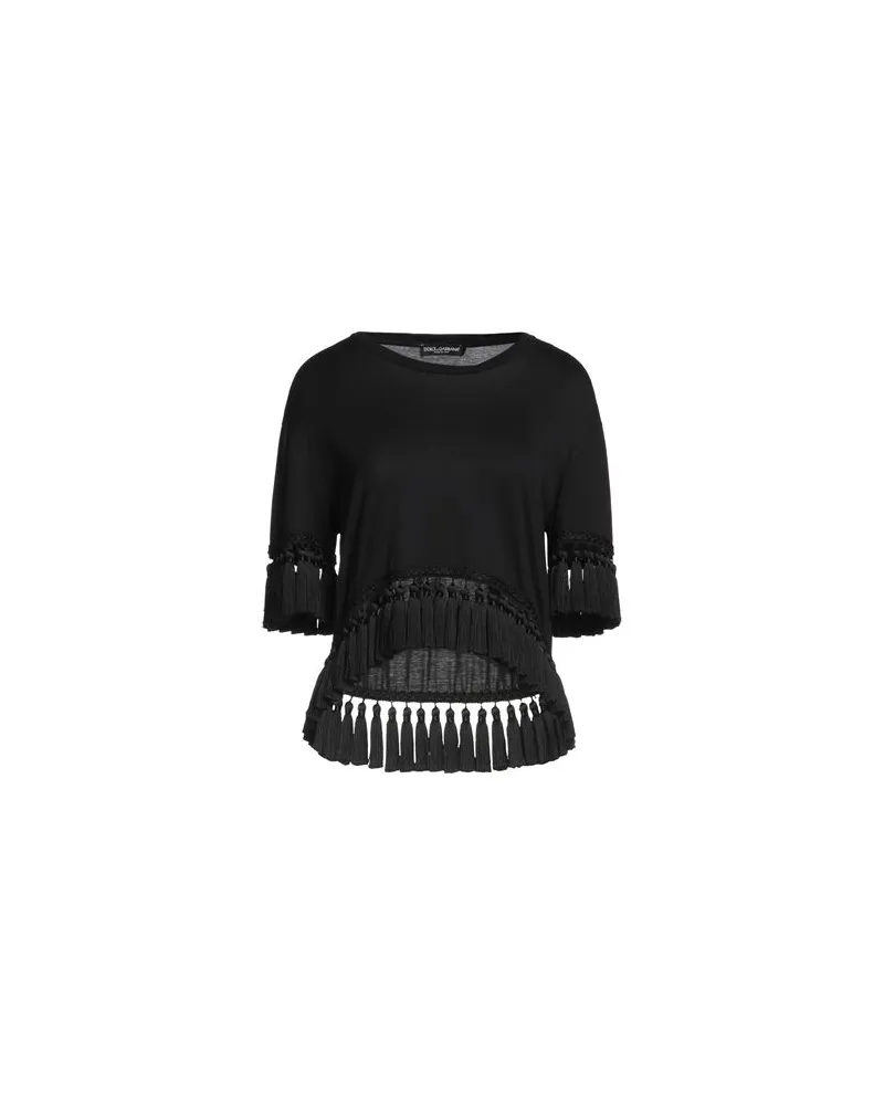 Dolce & Gabbana TOPS - T-shirtsauf YOOX.COM Schwarz