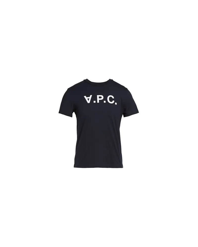 A.P.C. TOPS - T-shirtsauf YOOX.COM Blau
