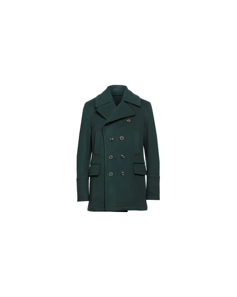 LARDINI JACKEN & MÄNTEL - Mäntelauf YOOX.COM Dunkelgrün