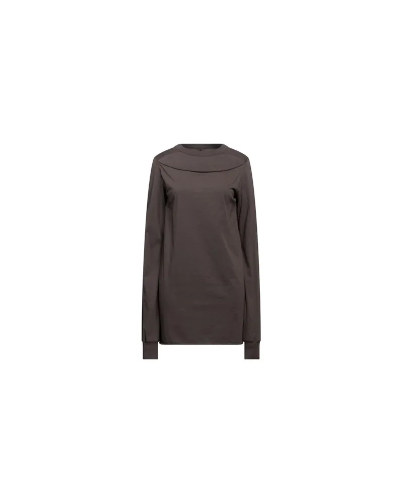 Rick Owens TOPS - T-shirtsauf YOOX.COM Dunkelbraun