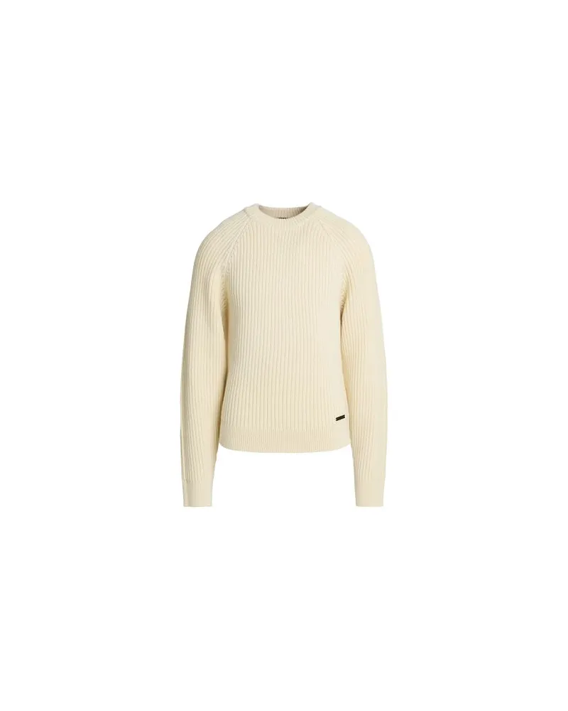 Dsquared2 STRICKWAREN - Pulloverauf YOOX.COM Cremeweiß