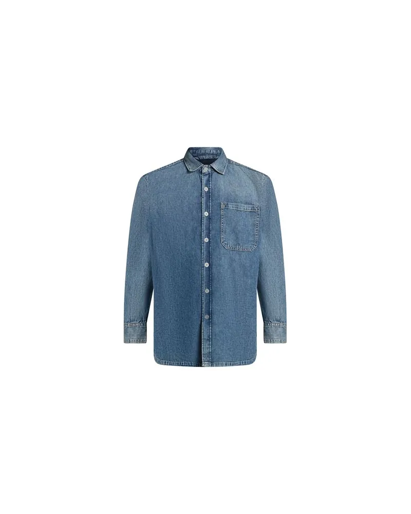 G-STAR RAW TOPS - Jeanshemdenauf YOOX.COM Blau