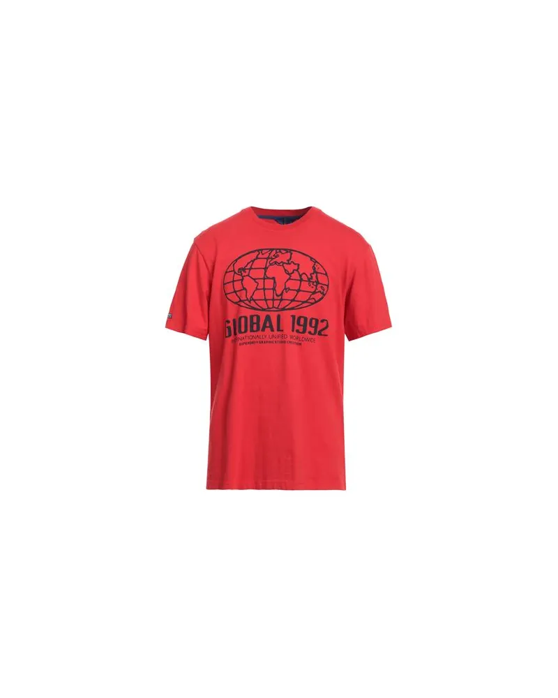 Superdry. TOPS - T-shirtsauf YOOX.COM Rot
