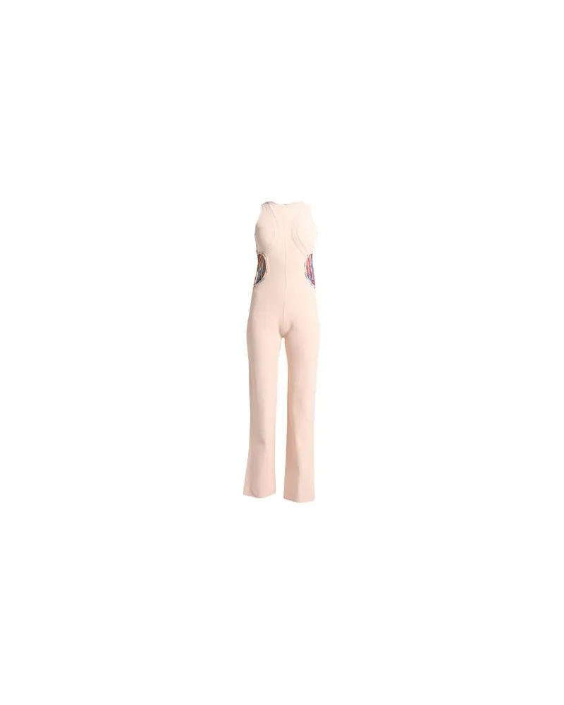 Roberto Cavalli OVERALLS - Jumpsuitsauf YOOX.COM Hellrosa