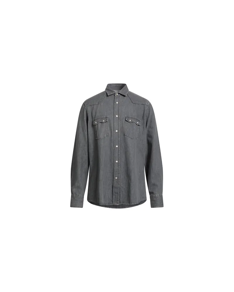 LARDINI TOPS - Jeanshemdenauf YOOX.COM Grau