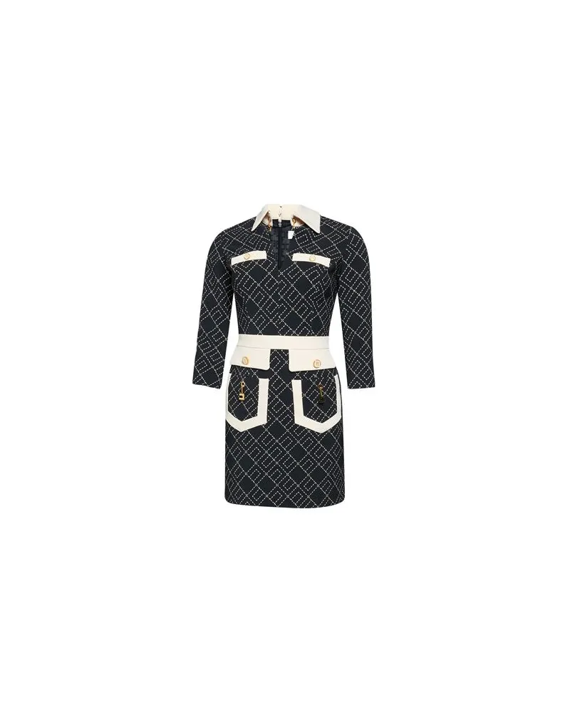 Elisabetta Franchi KLEIDER - Mini-Kleiderauf YOOX.COM Schwarz