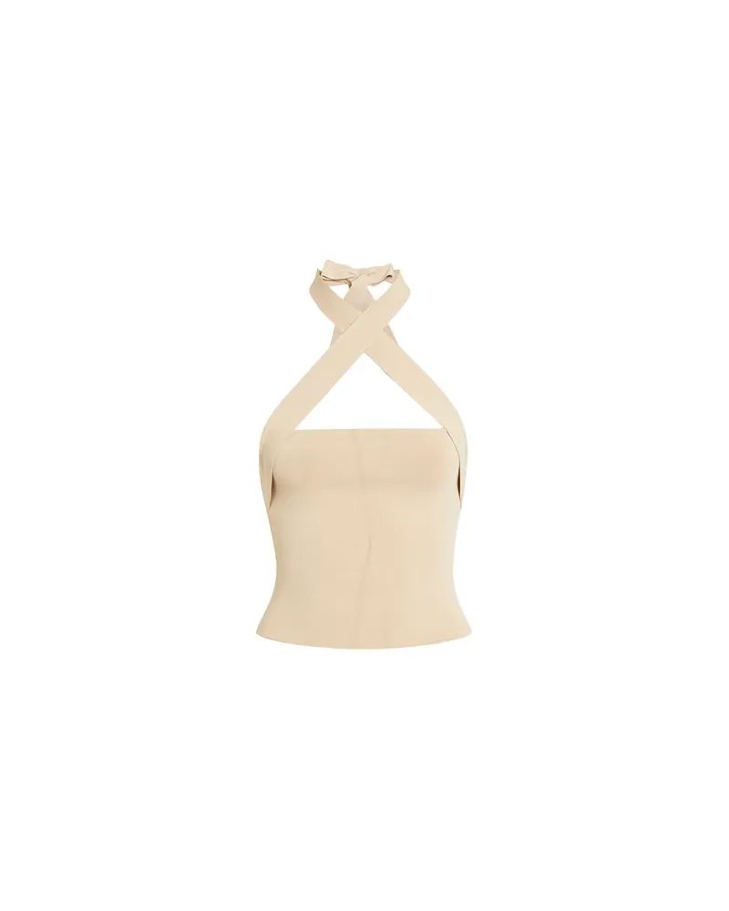 Alice + Olivia TOPS - Topsauf YOOX.COM Beige