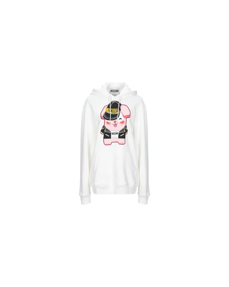 Moschino TOPS - Sweatshirtsauf YOOX.COM Weiß