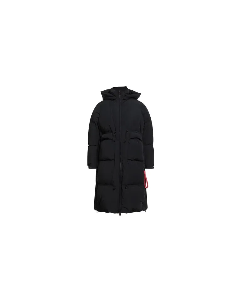 AFTER/LABEL JACKEN & MÄNTEL - Pufferjacken & Daunenjackenauf YOOX.COM Schwarz