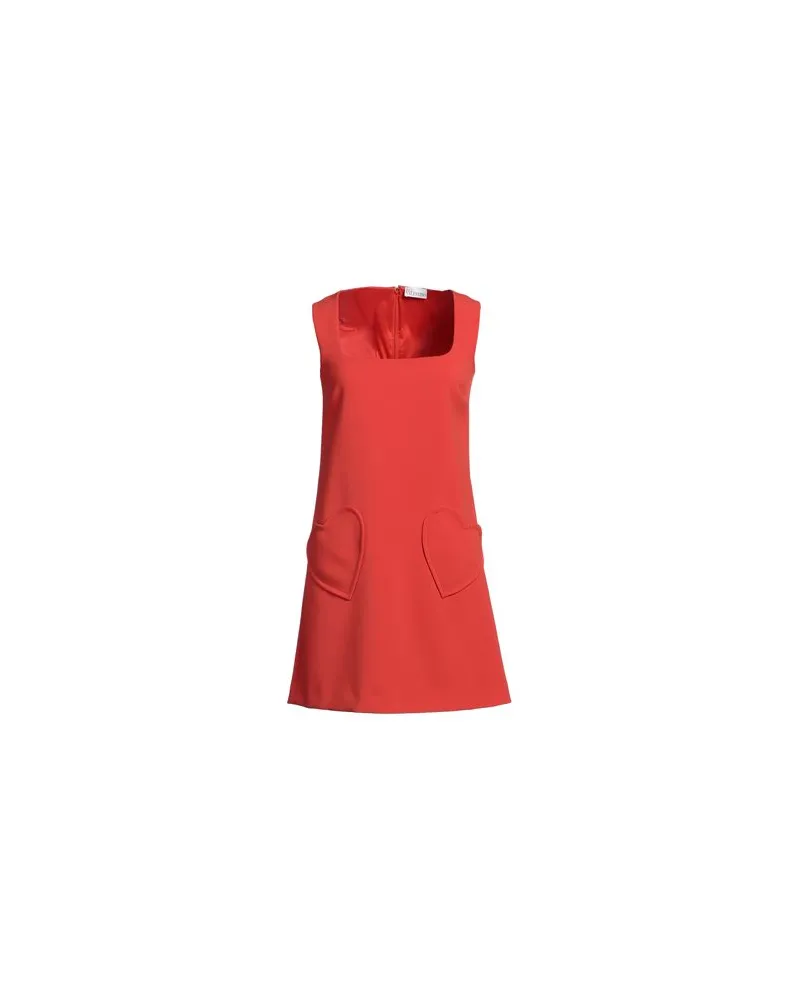 RED Valentino KLEIDER - Mini-Kleiderauf YOOX.COM Tomatenrot