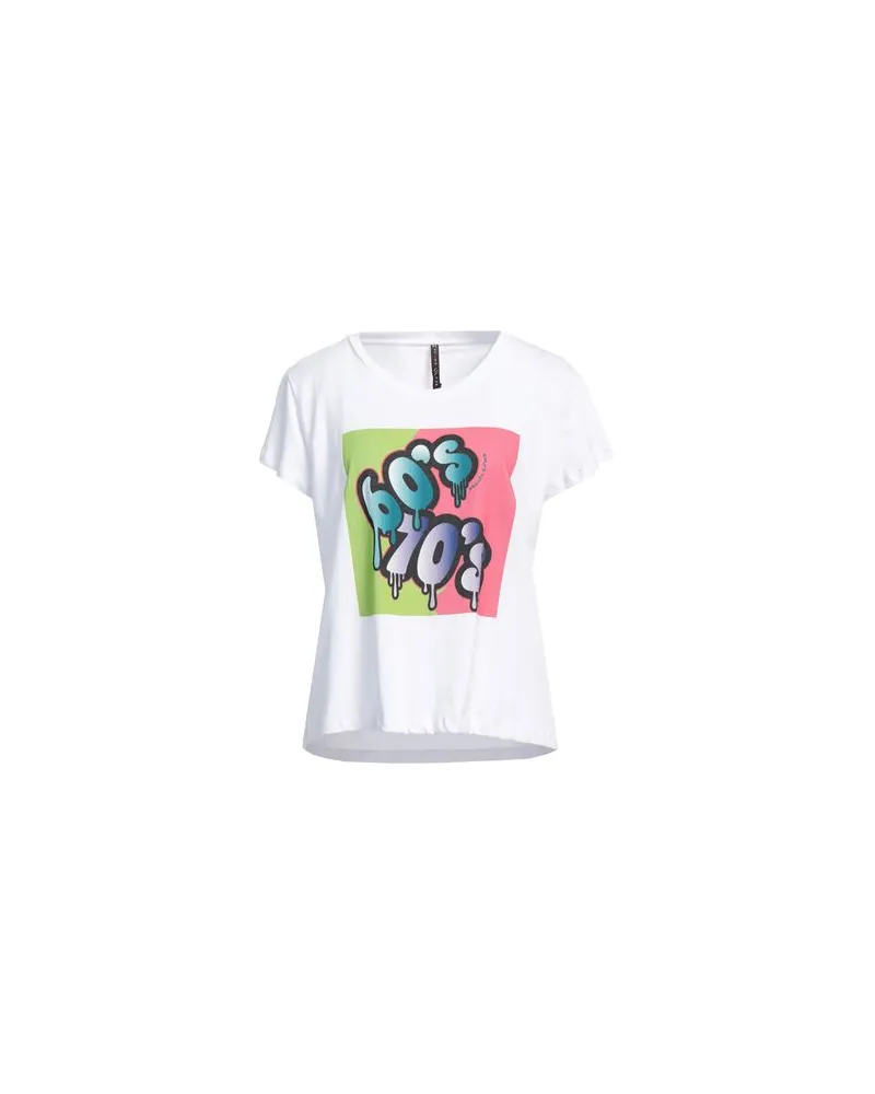 Manila Grace TOPS - T-shirtsauf YOOX.COM Weiß