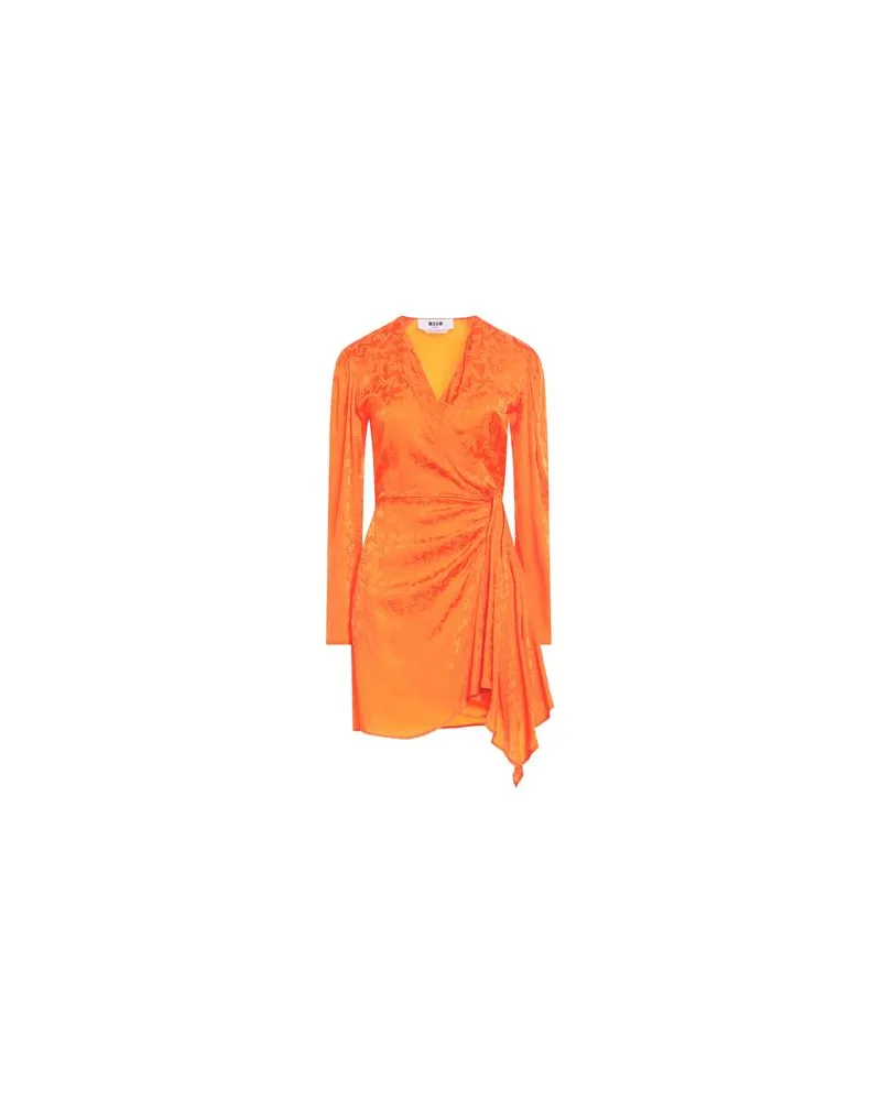 MSGM KLEIDER - Mini-Kleiderauf YOOX.COM Orange