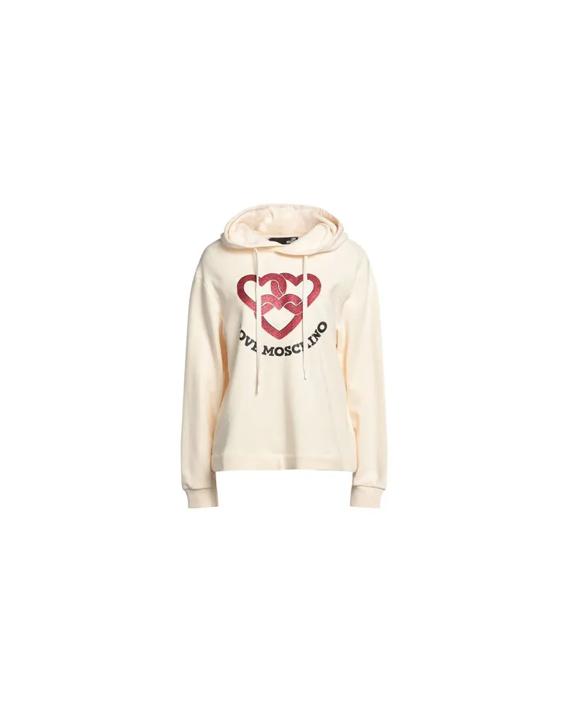 Moschino TOPS - Sweatshirtsauf YOOX.COM Beige
