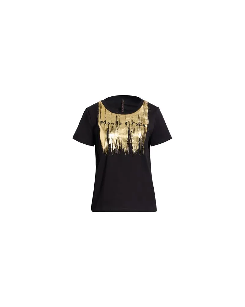 Manila Grace TOPS - T-shirtsauf YOOX.COM Schwarz