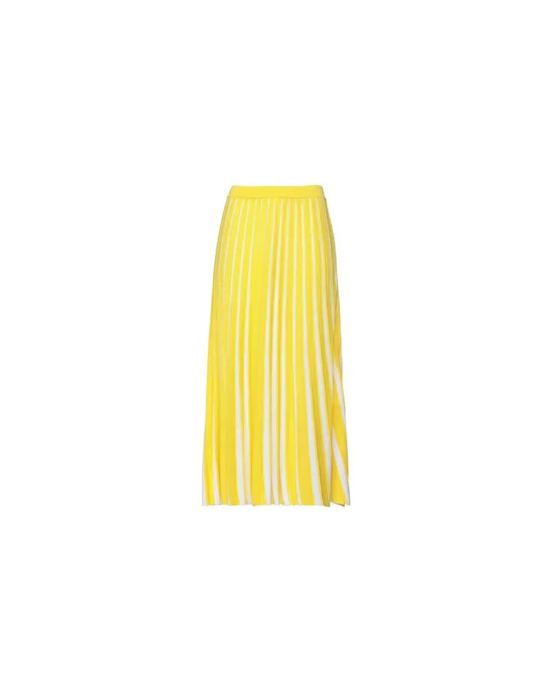 RED Valentino HOSEN & RÖCKE - Midi-Röckeauf YOOX.COM Gelb