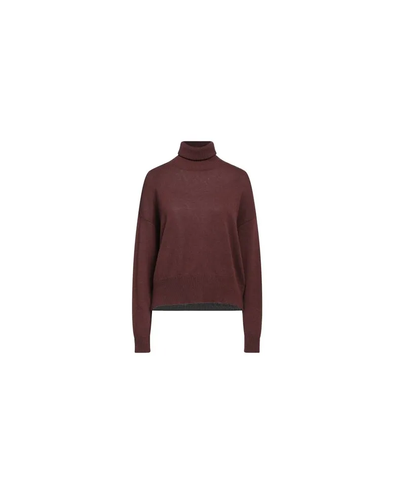 ARAGONA STRICKWAREN - Rollkragenpulloverauf YOOX.COM Schokobraun